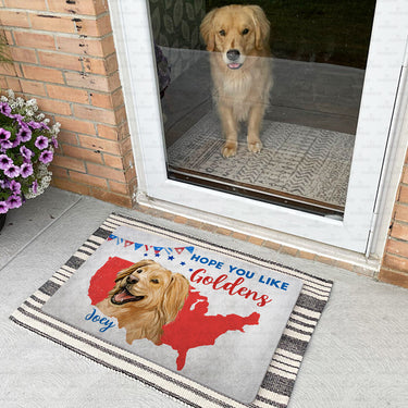 Personalized Do Gift - Hope You Like Goldens Gift For Dog Lovers - Doormat